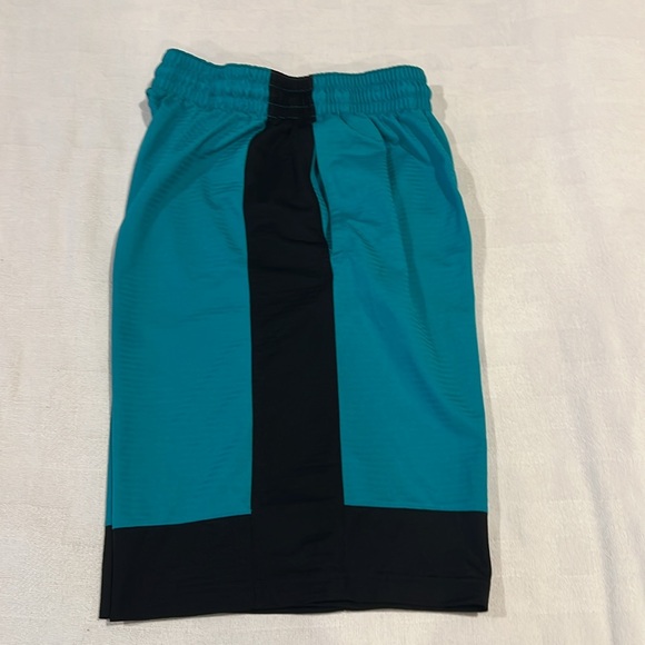Nike shorts teal with blk - Picture 3 of 4